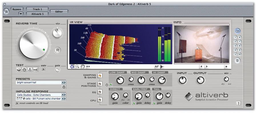 Audio ease releases altiverb 7 for mac